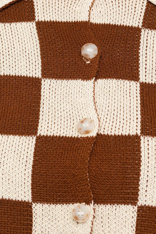 Short Sleeve Crochet Top