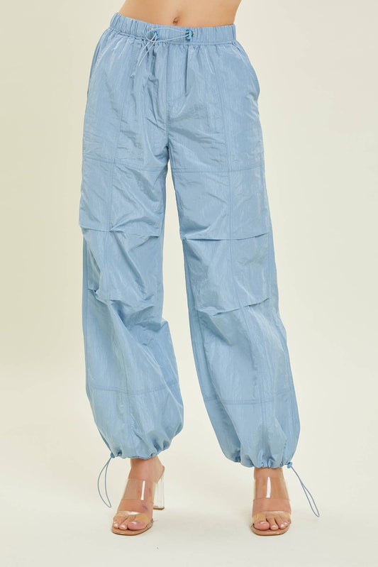 Light blue cargo pants